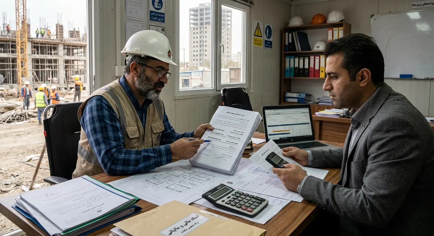 مالیات قرارداد پیمانکاری
